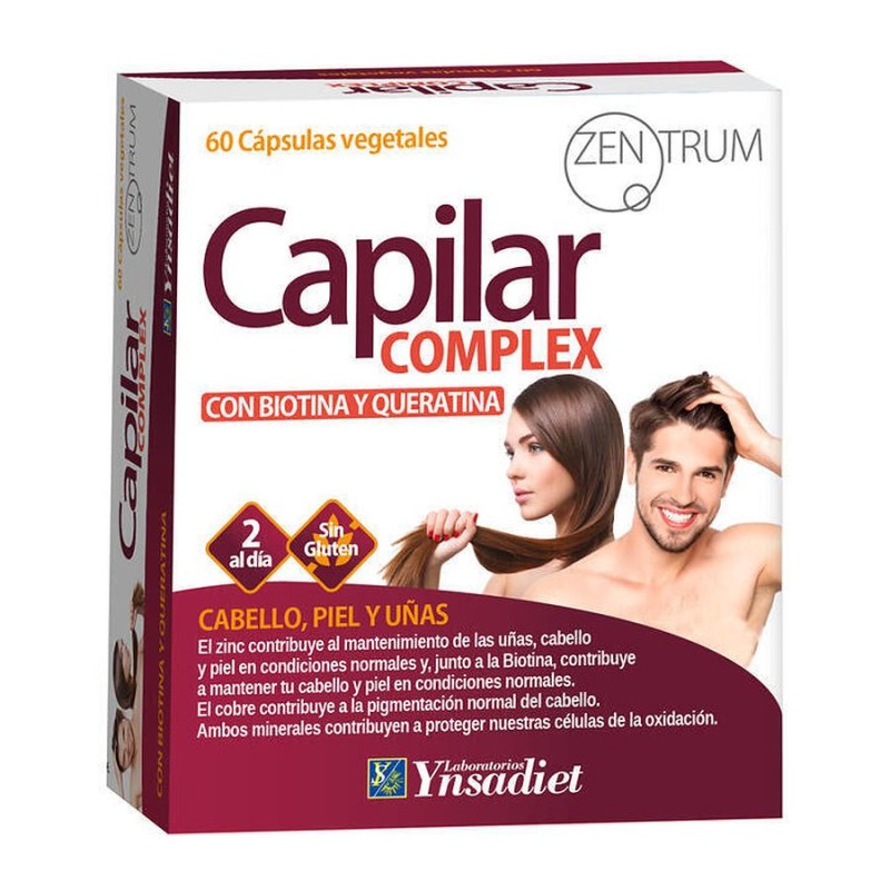 Capilar Complex 60 Caps. Zentrum Ynsadiet Capilar Complex 60 Caps. Zentrum Ynsadiet