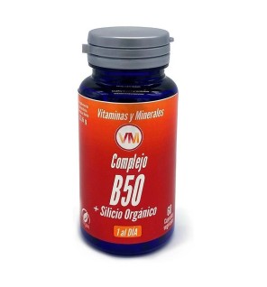 Complejo B50+Silicio Orga. 60 C. Vm Ynsadiet
