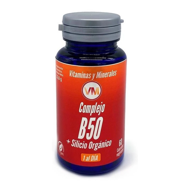 Complejo B50+Silicio Orga. 60 C. Vm Ynsadiet Complejo B50+Silicio Orga. 60 C. Vm Ynsadiet