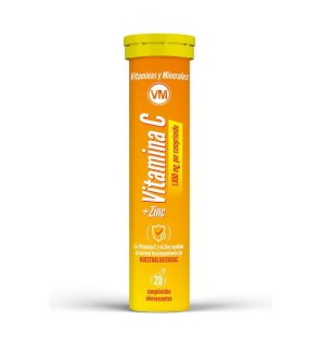 Vitamina C + Zinc 20 Comp Efervescente Vm Ynsadiet
