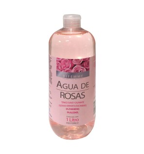 Agua De Rosas 1 Litro Bifemme Ynsadiet