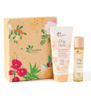 Cofre Citrico Y Flores Blancas Perfume+Gel Ducha Fleurance Nature