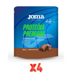 Pack De 4 Unidades Proteina Premium Chocolate 500 Gr Joma Ynsadiet