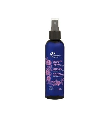 Agua Floral Rosa De Damasco Spray 200 Ml Bio Fleurance Nature