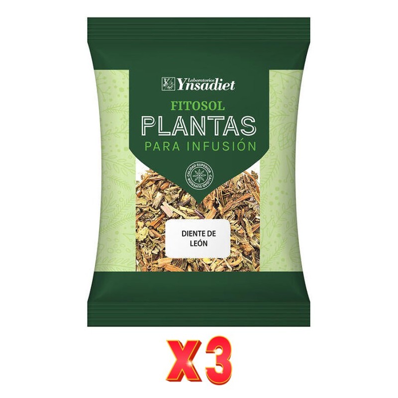 Pack De 3 Unidades Diente De Leon 40 Gr. Fitosol Ynsadiet