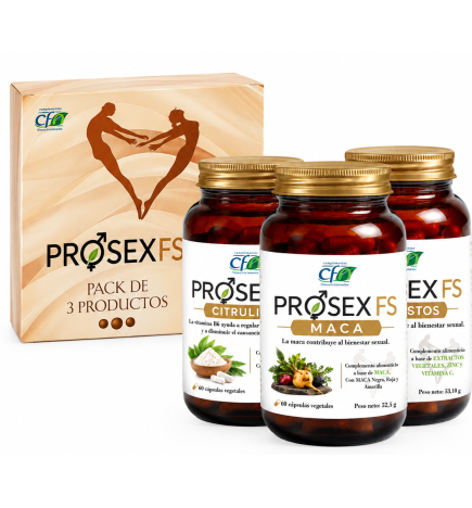 Prosex FS Extractos Pack 3 Piloderos 60 Cápsulas Cfn