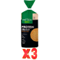 Pack de 3 unidades Tortitas Protein 100 Gramos Santiveri