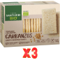Pack de 3 unidades Tostadas Garbanzo 18 Tostadas Santiveri