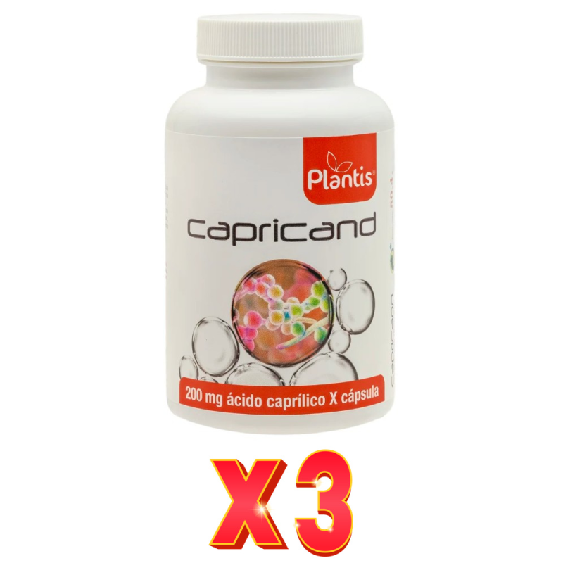 Pack de 3 unidades Capricand 120 Cápsulas Plantis Artesania Pack de 3 unidades Capricand 120 Cápsulas Plantis Artesania