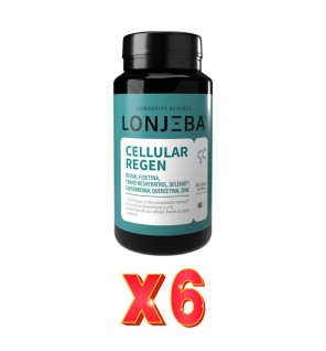 Pack de 6 unidades Cellular Regen 60 Cápsulas Lonjeba