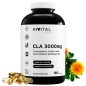 CLA 3000mg 180 Perlas de Aceite Vegetal de Cártamo Hivital