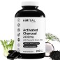 Carbón Activado 2400 mg 240 Cápsulas Veganas Hivital
