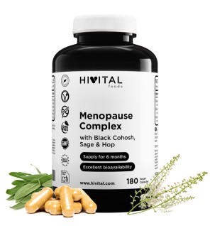Menopause Complex 180 Cápsulas Veganas Hivital