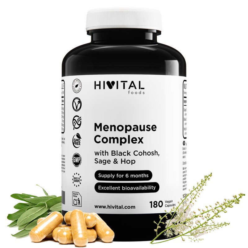 Menopause Complex 180 Cápsulas Veganas Hivital Menopause Complex 180 Cápsulas Veganas Hivital