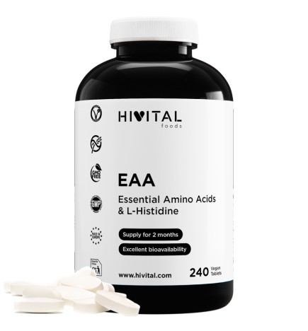 EAA 240 Comprimidos Veganos Hivital