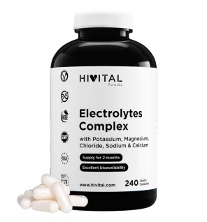 Electrolitos Complex 240 Cápsulas Veganas Hivital