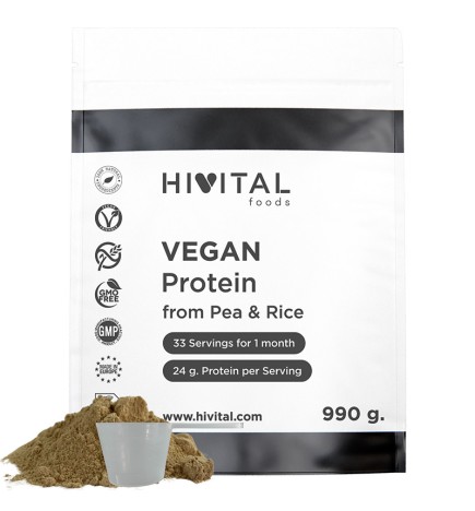 Proteína Vegana 990 gramos Hivital