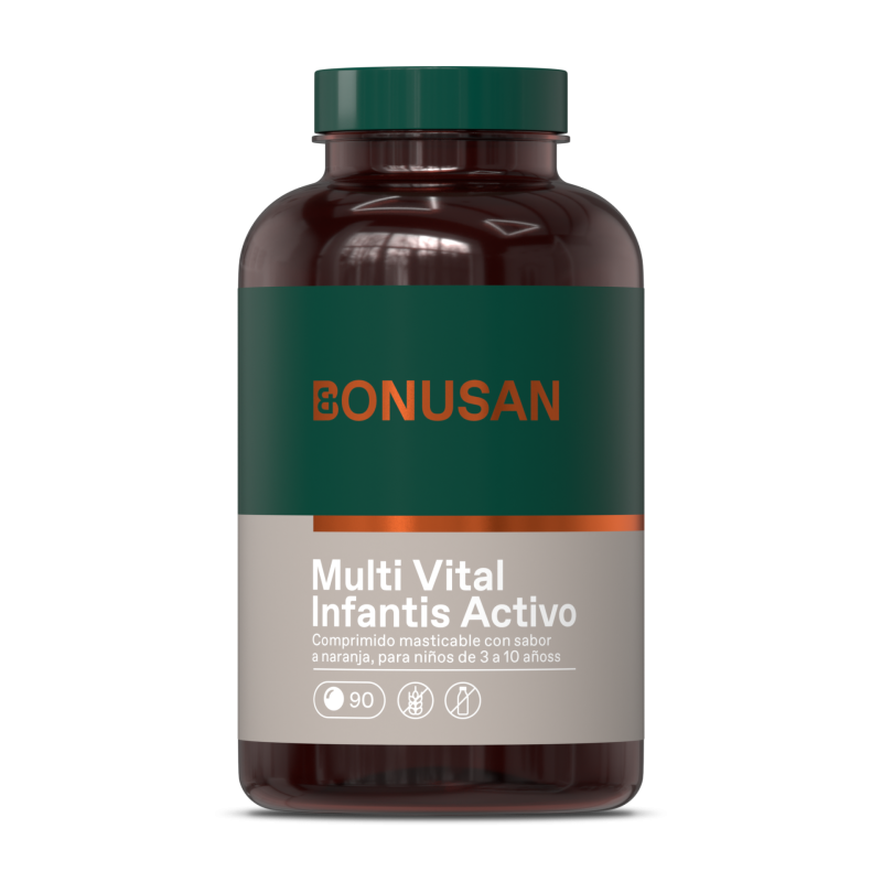 Multi Vital Infantis Activo 90 Comprimidos Bonusan Multi Vital Infantis Activo 90 Comprimidos Bonusan