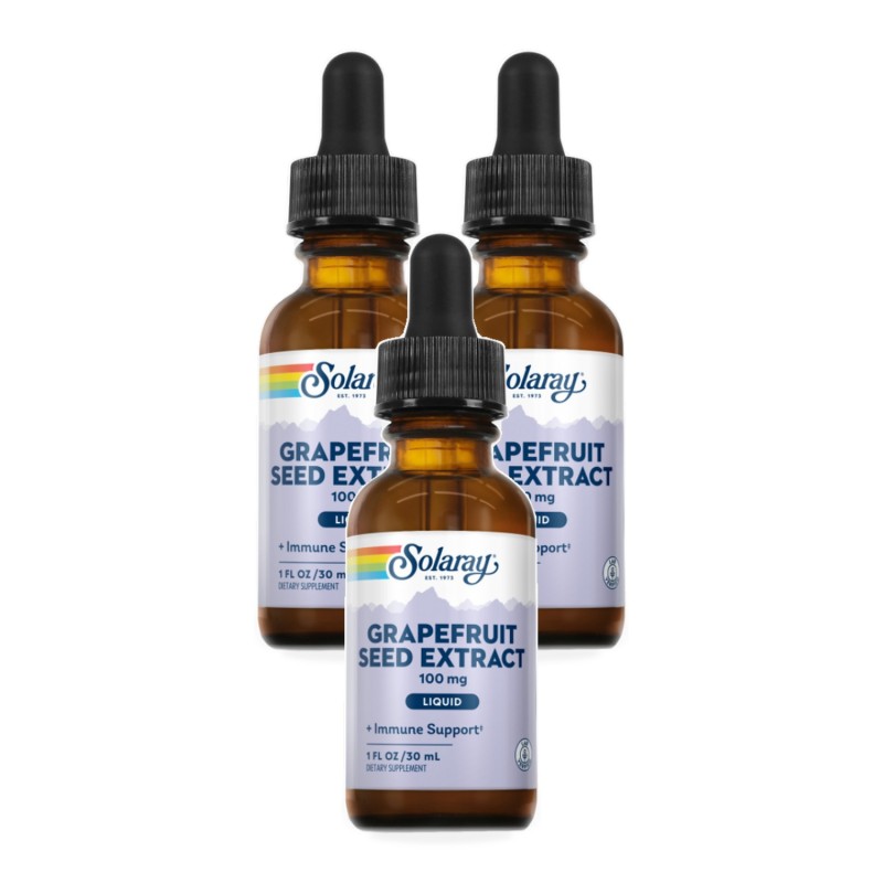 Pack de 3x2 unidades Grapefruit Seed Pomelo Liquido 30Ml. Solaray Pack de 3x2 unidades Grapefruit Seed Pomelo Liquido 30Ml. Solaray