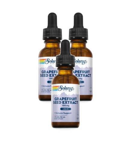 Pack de 3x2 unidades Grapefruit Seed Pomelo Liquido 30Ml. Solaray