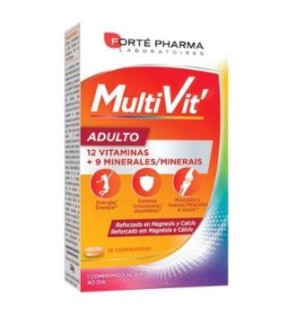 Multivit Adulto 28 Comprimidos Forte Pharma