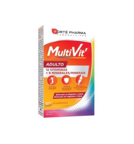 Multivit Adulto 28 Comprimidos Forte Pharma