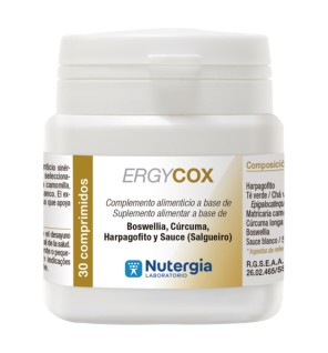 Ergycox 30 Comprimidos Nutergia