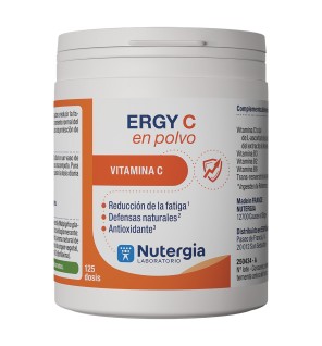Ergy-C Polvo 125 Gramos Nutergia