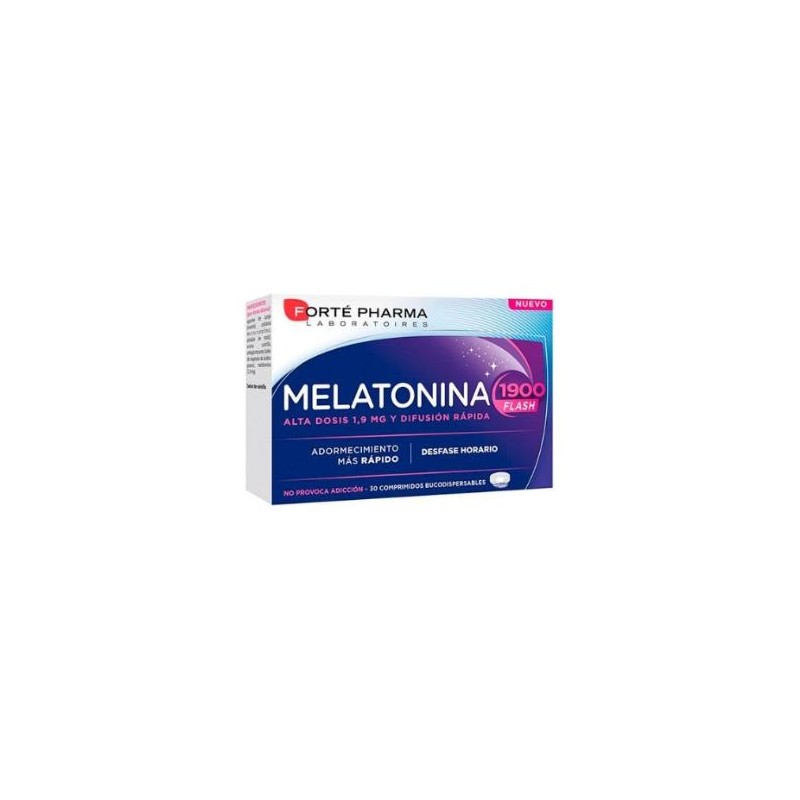 Melatonina Flash 1900 30 Comprimidos Forte Pharma Melatonina Flash 1900 30 Comprimidos Forte Pharma