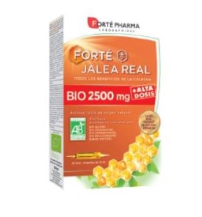 Forte Jalea Real 2500Mg. 20 Ampollas Bio Forte Pharma
