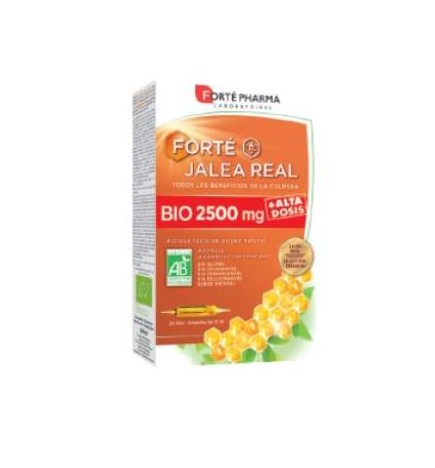 Forte Jalea Real 2500Mg. 20 Ampollas Bio Forte Pharma