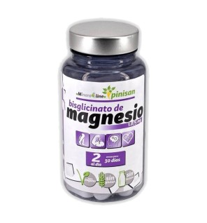Bisglicinato De Magnesio 60 Cápsulas Pinisan