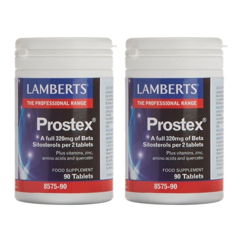Pack de 2 unidades Prostex® Con Beta Sitosteroles 90 Tabletas Lamberts