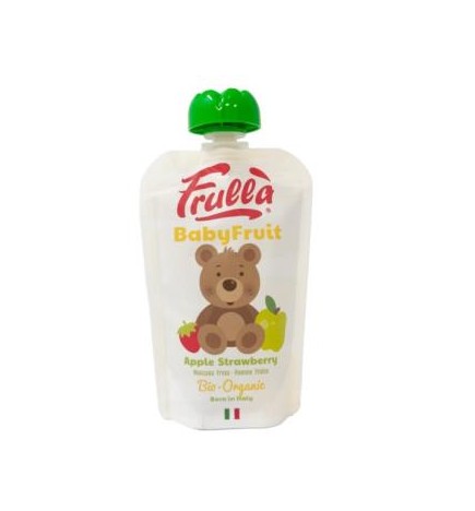 Baby Pure De Manzana Y Fresa 10 Uds X 100 Gr Bio Frulla