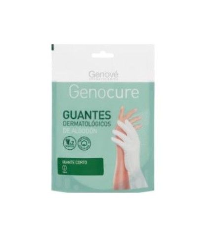 Genocure Guantes Dermatológicos Algodón 6- 7 Peq Genocure