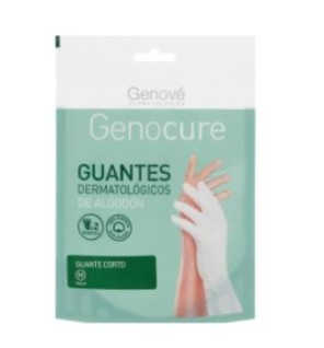 Genocure Guantes Dermatológicos Algodón 8 Med Genocure