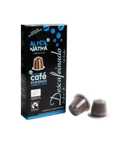 Cafe Descafeinado 10Capsulas Compost. Eco Alternativa 3