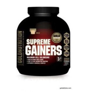 Supreme Gainers Chocolate 3Kg. Gold Nutrition