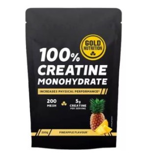Creatine Monohydrate Piña 200 Gramos Gold Nutrition