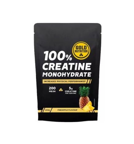 Creatine Monohydrate Piña 200 Gramos Gold Nutrition