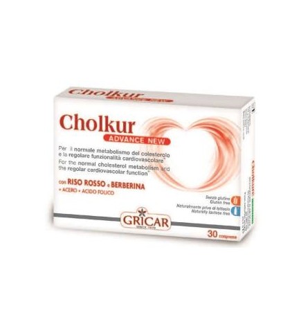 Cholkur Advance 30 Comprimidos Gricar