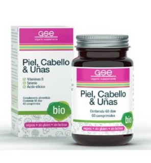 Cabello Piel Y Uñas 60 Comprimidos Bio Vegan Gse