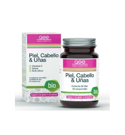 Cabello Piel Y Uñas 60 Comprimidos Bio Vegan Gse