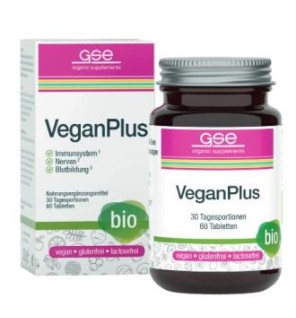 Veganplus 60 Comprimidos Bio Vegan Gse