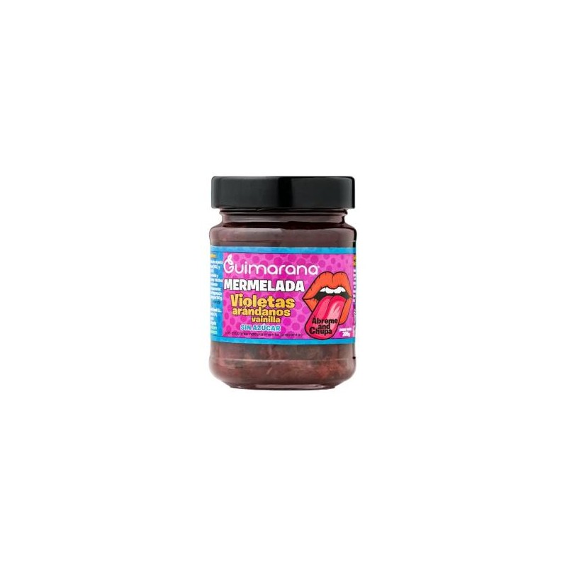 Mermelada Petalos Violetas Arandano Vainilla 205G Guimarana
