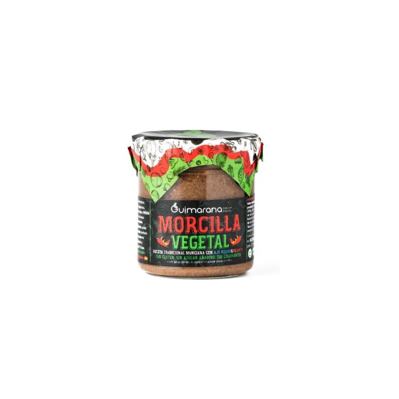 Morcilla Vegetal Picante Pate 130 Gramos Sg Vegan**** Guimarana