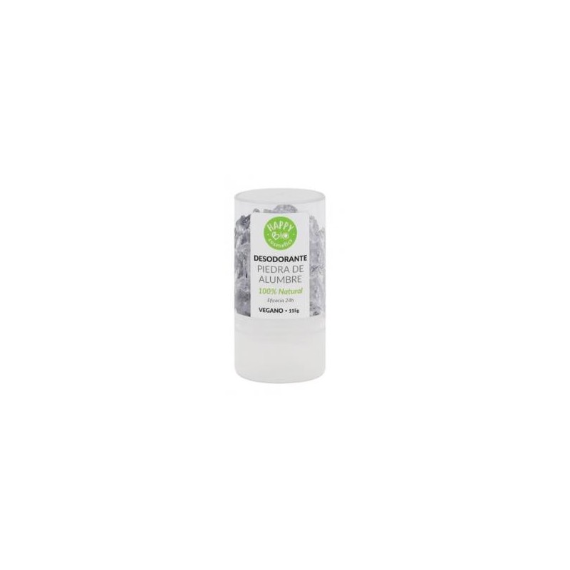 Desodorante Piedra De Alumbre 115 Gr Happy Bio
