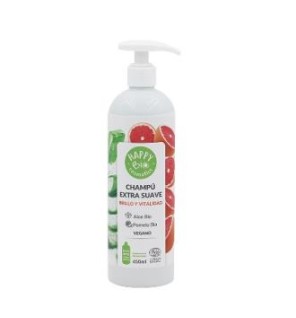 Champu Extra Pomelo-Aloe Suave Brillo 450 Ml Happy Bio