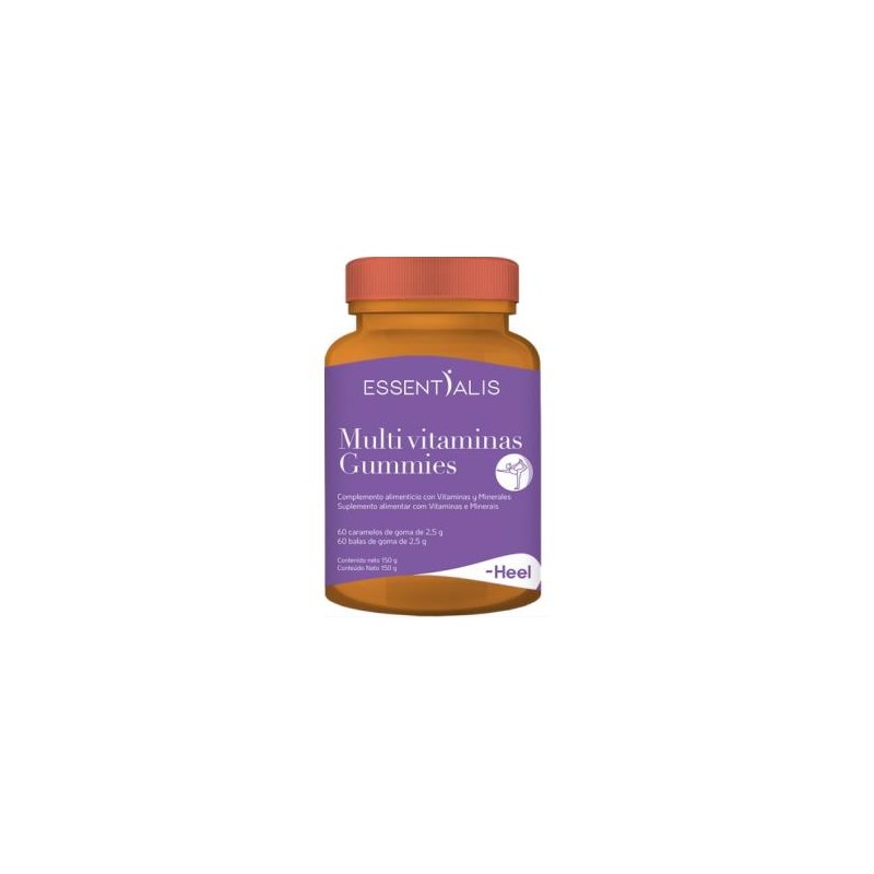 Essentialis Multi Vitaminas Gummies 60 Caramelos De Goma Heel