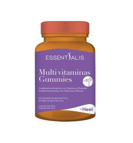 Essentialis Multi Vitaminas Gummies 60 Caramelos De Goma Heel